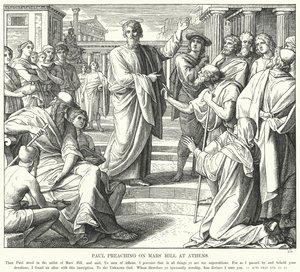 Paul Preaching on Mars