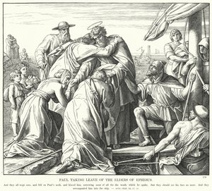 Paul Taking Leave of the Elders of Ephesus