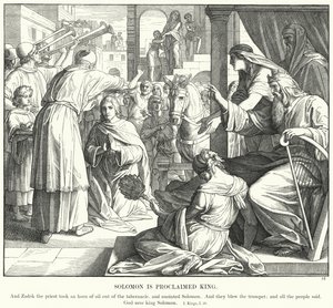 Solomon is Proclaimed King