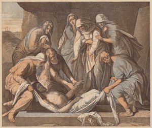 The Entombment of Christ, St John, XIX, 41, 42