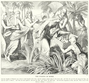 The Finding of Moses by Julius (after) Schnorr von Carolsfeld