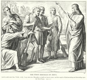 The First Disciples of Jesus by Julius (after) Schnorr von Carolsfeld