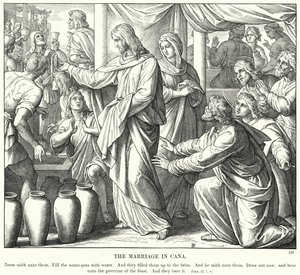 The Marriage in Cana by Julius (after) Schnorr von Carolsfeld