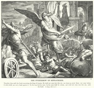 The Overthrow of Sennacherib by Julius (after) Schnorr von Carolsfeld