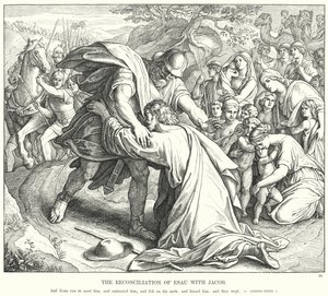 The Reconciliation of Esau with Jacob (engraving)
