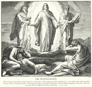The Transfiguration by Julius (after) Schnorr von Carolsfeld