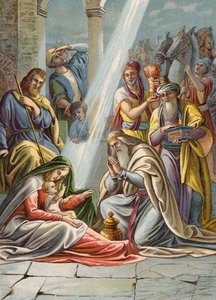 Three Wise Men by Julius (after) Schnorr von Carolsfeld