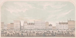 Broadway, New York from Canal to Grand Street, West Side by Julius Bien