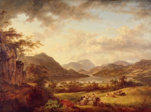 A View of Ullswater from Gowbarrow, 1801
