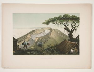 Mount Gede by Julius Friedrich Tempeltey