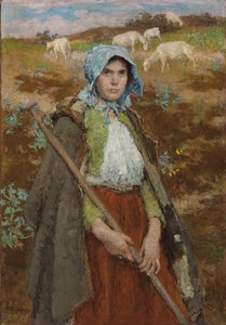 The Goatherd by Julius Gari Melchers