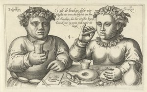 Glutton and Drunkard (Wordplays on the Relationship Between Man and Woman)