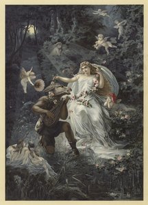 Illustration for A Midsummer Night
