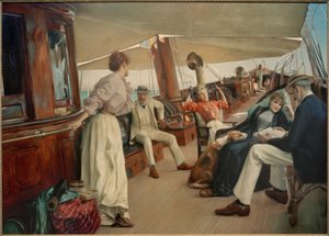 On Board the Yacht 
