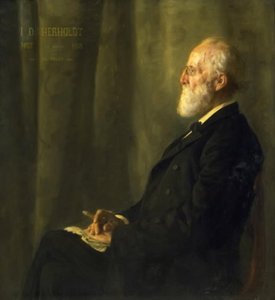 The Architect J.D. Herholdt by Julius Paulsen