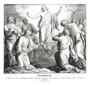 Ascension of Christ by Julius Schnorr von Carolsfeld