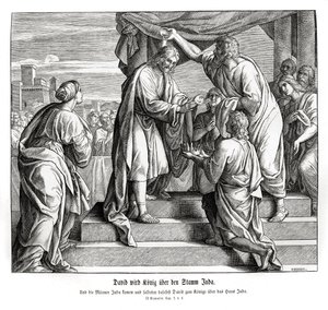 David becomes king of Judah, 2 Samuel
