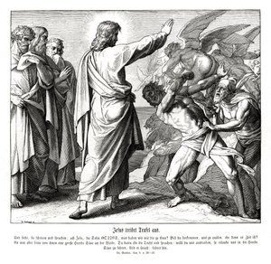 Jesus casts out the demons, Gospel of Matthew
