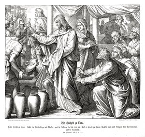 Jesus changes water into wine, Gospel of John