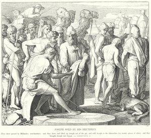 Joseph Sold by His Brethren by Julius Schnorr von Carolsfeld