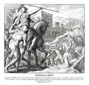 Joshua Takes the City of Ai by Julius Schnorr von Carolsfeld