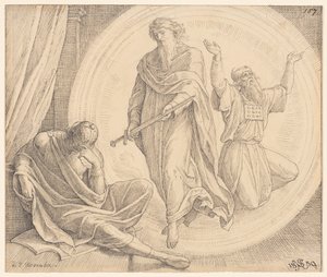 Judas Maccabeus Sees a Vision by Julius Schnorr von Carolsfeld