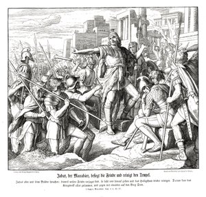 Judas the Maccabee Defeats His Enemies by Julius Schnorr von Carolsfeld