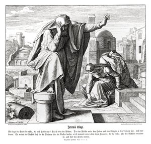 Lamentations by Julius Schnorr von Carolsfeld