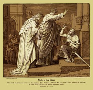 Miracle of the Lame Man by Julius Schnorr von Carolsfeld
