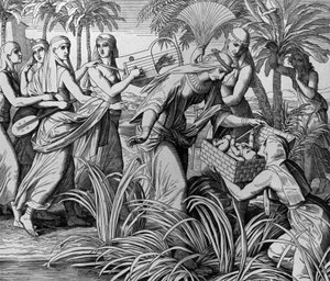 Moses by Julius Schnorr von Carolsfeld