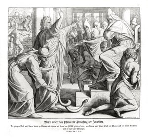 Moses demands the Israelites