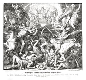 Opening of the First Seal by the Lamb, Revelation