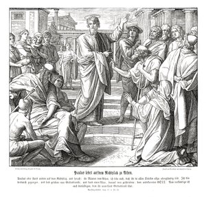 Paul Preaches in Athens