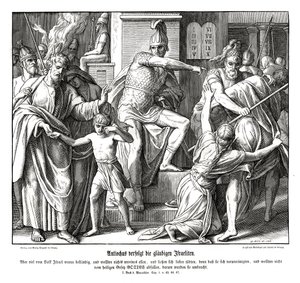 Persecution of Israelites by Antiochus by Julius Schnorr von Carolsfeld