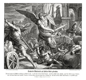 Prayer of Hezekiah by Julius Schnorr von Carolsfeld