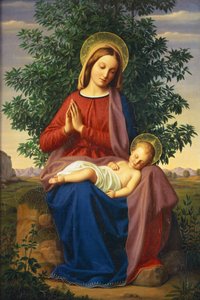The Madonna and Child by Julius Schnorr von Carolsfeld