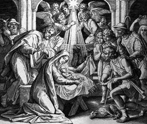 The Nativity of Christ by Julius Schnorr von Carolsfeld