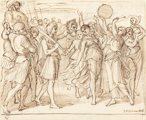 The Triumph of David by Julius Schnorr von Carolsfeld