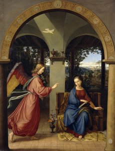 Annunciation by Julius Schnorr von Carolsfeld