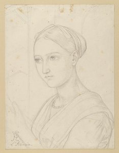Vittoria Caldoni by Julius Schnorr von Carolsfeld