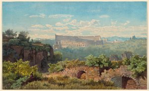 The Colosseum Seen from the Palatine Hill