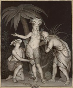 Allegory of Trade with America by Jurriaan Andriessen