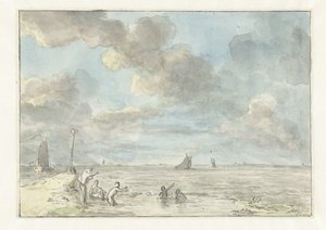 De Baak, a Bathing Place on the IJ