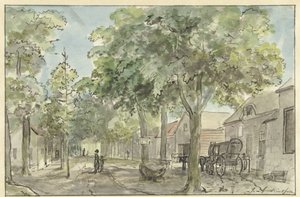 Village Street in Lage Vuursche