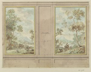 Design Drawing for a Room Wall