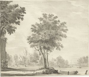 View of a Village by Jurriaan Cootwijck