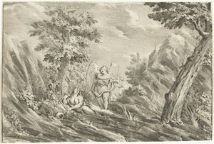 Hagar in the Desert by Jurriaan Cootwijck