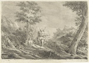 Hagar in the Desert by Jurriaan Cootwijck