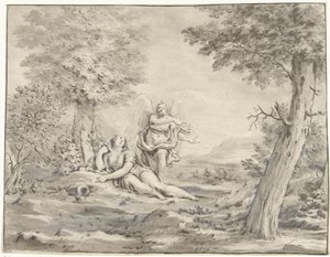 Hagar in the Desert by Jurriaan Cootwijck