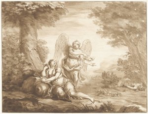 Hagar in the Desert by Jurriaan Cootwijck